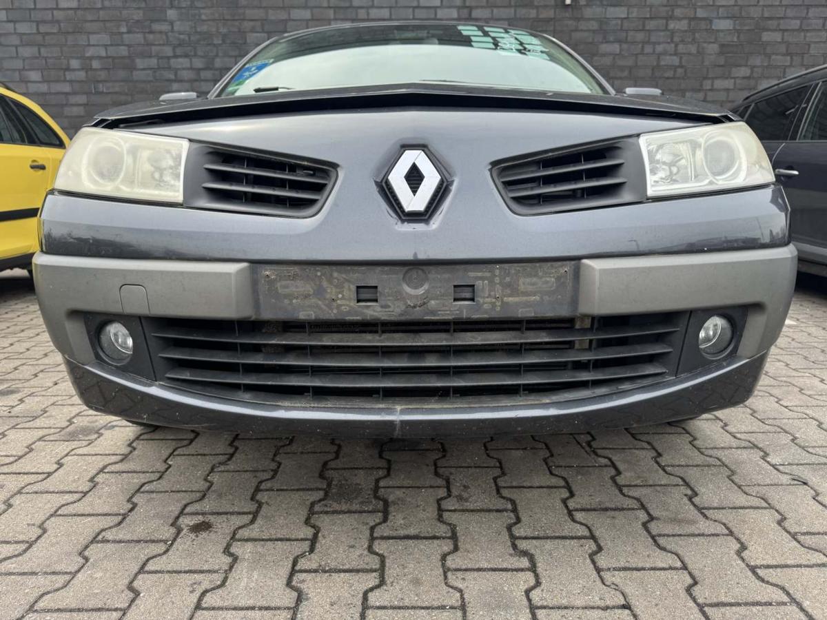 Renault Megane 2 original Sto&szlig;stange Stossf&auml;nger vorn TEB66 Graphitschwarz Facelift Bj.2006